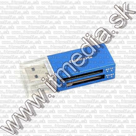 Image of Omega Card Reader ALU *Blue* 42025 (IT10086)